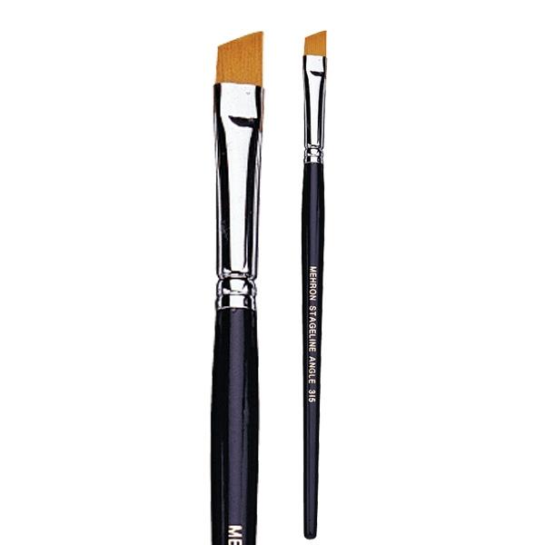 Make Up/Face Paint Brush 5/16 Inch Angled Deluxe Stageline 315