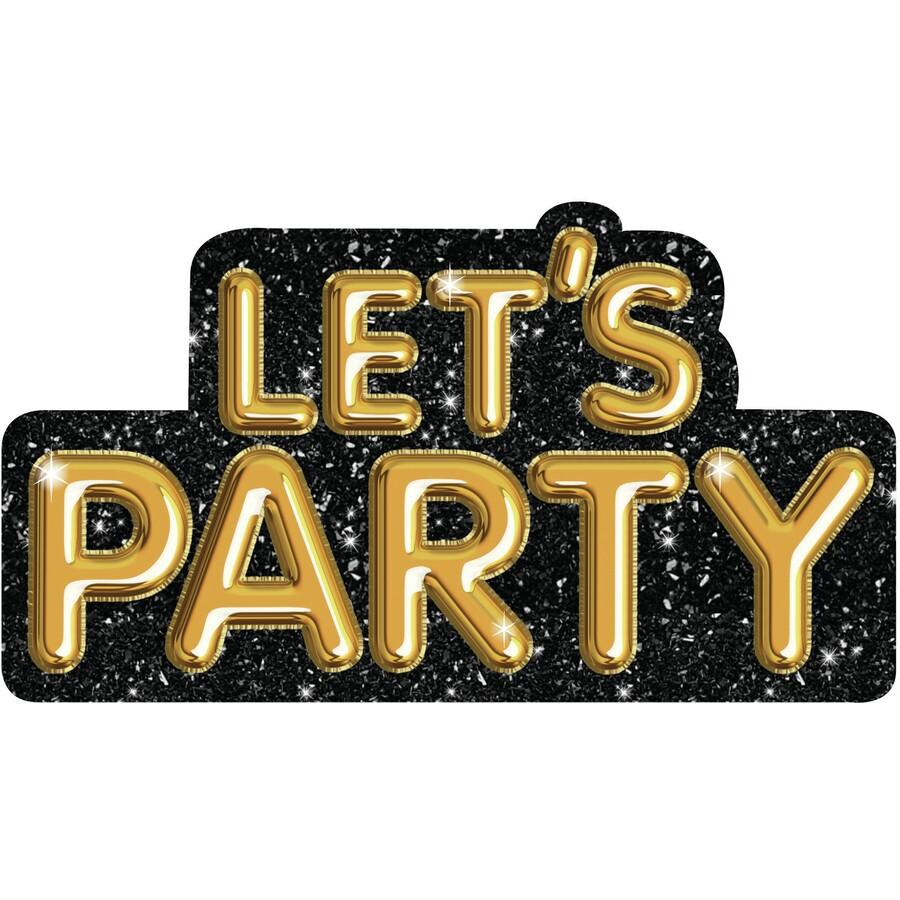 Party Invitation Pk/8 Lets Party- Discontinued Last Chance