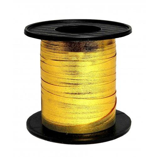Curling Ribbon 5mm Metallic Gold 225m
