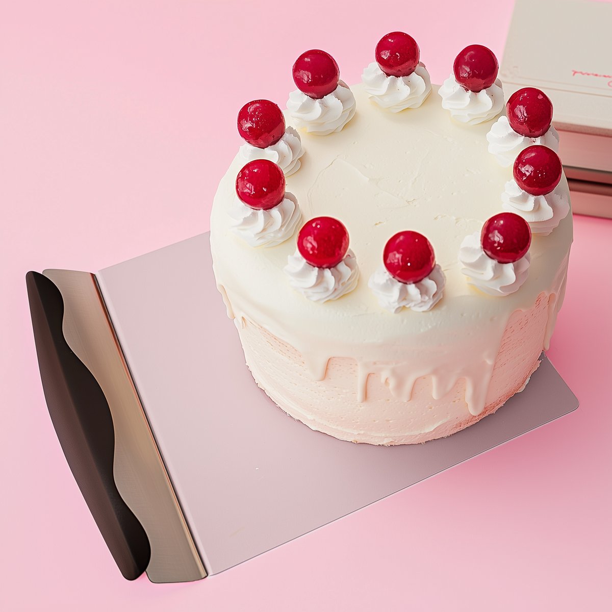 Heavy Cake Decorating/Pie/Pizza Lifter Stainless Steel Deluxe