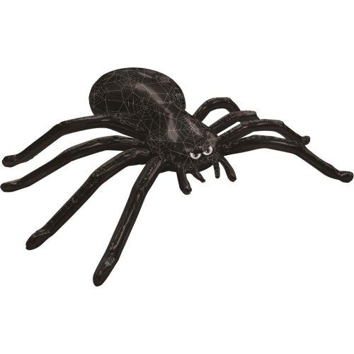 Balloon Foil Airz Super Shape Halloween Giant Spider Black 2m Air Fill Only