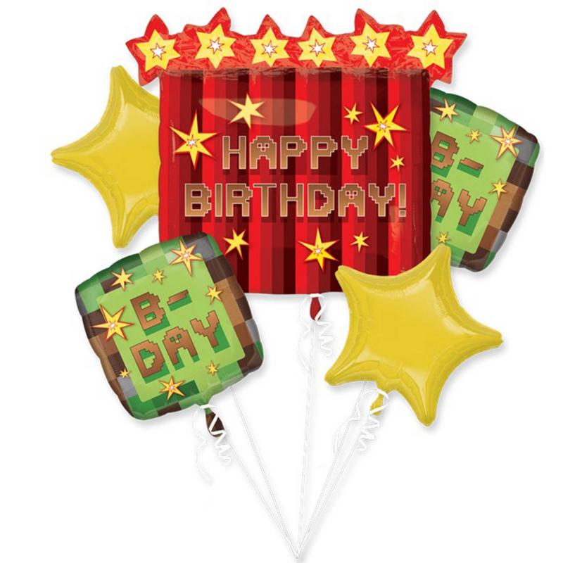 Balloon Bouquet TNT Party Pk/5 Does Not Include Helium - Discontinued