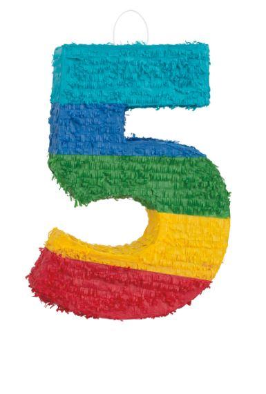 Pinata Numeral 5 (Five) Party Game