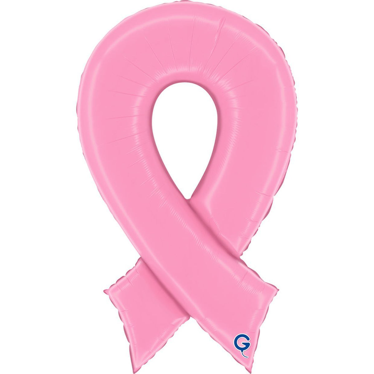 Balloon Foil Shape Pink Ribbon 94cm