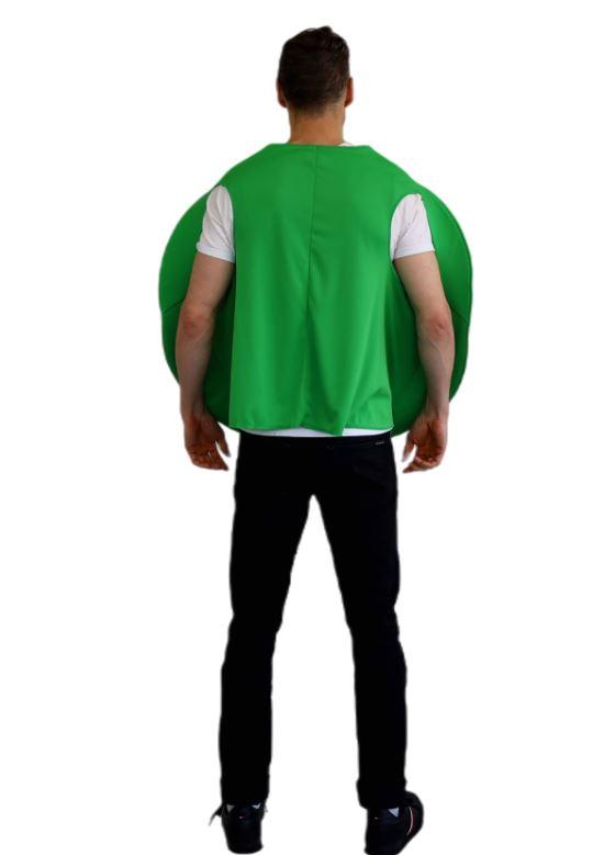 Costume Adult Coloured Chocolate Green Comical/Funny One Size