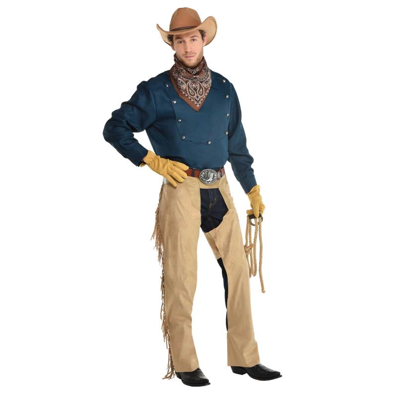 Cowboy Lasso Kit Includes Lasso Bandana Gloves & Belt Loop
