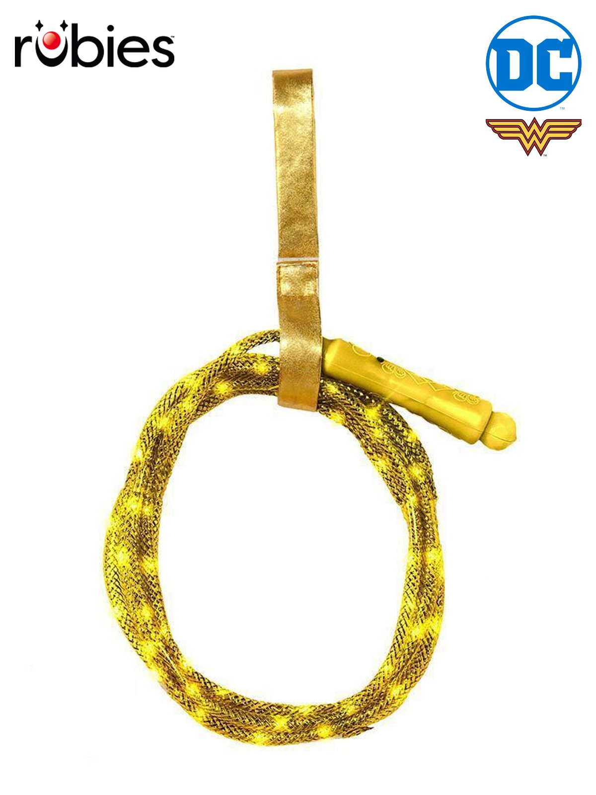 Wonder Woman Adult Light Up Rope/Lasso 260cm Long Costume Accessory/Toy
