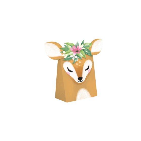Deer Little One Treat/Loot Bags Pk/8 1st Birthday