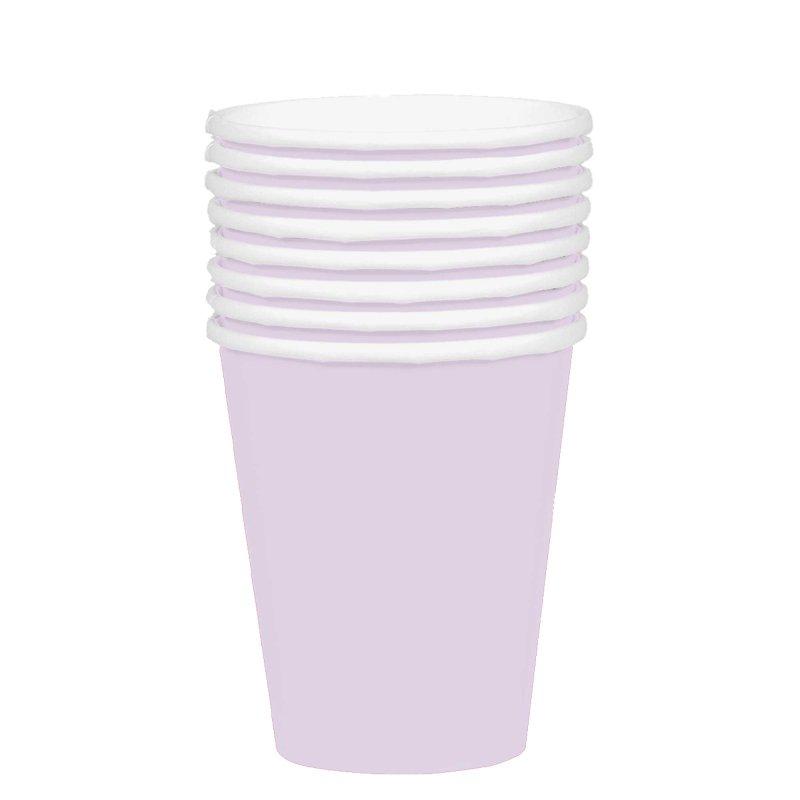 Cups Paper 354ml Pk/20 Pastel Lilac FSC