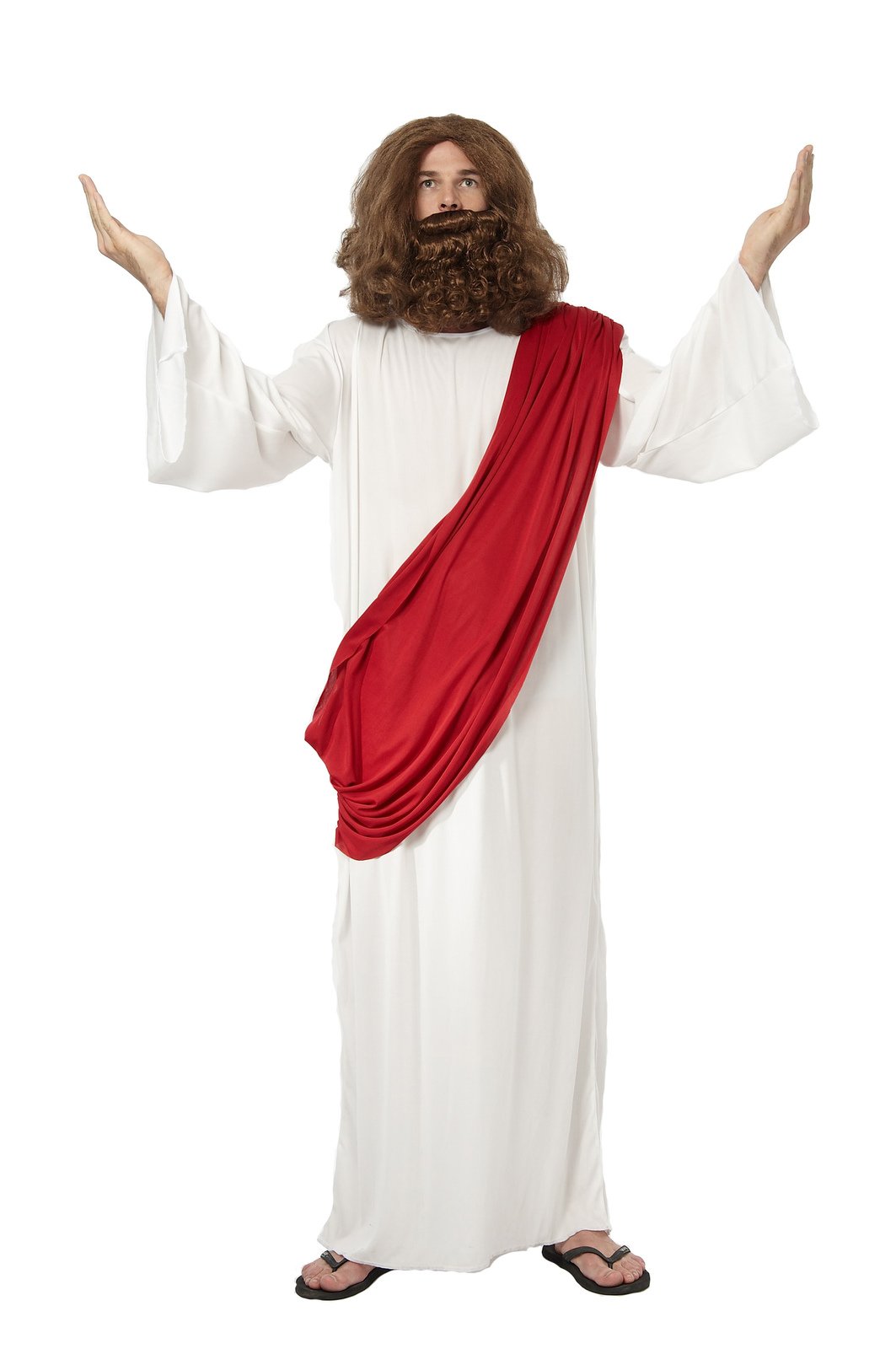 Costume Holyman Jesus Robe Adult Medium (Beard & Wig Not Included)