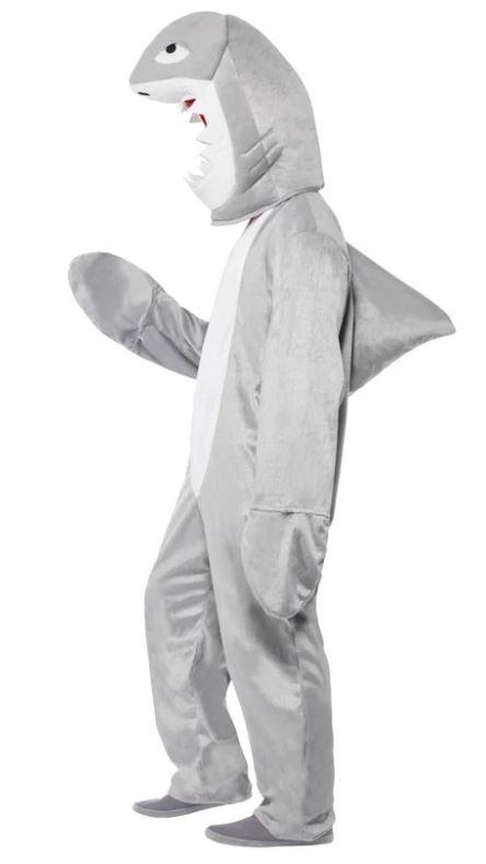 Costume Adult Animal Great Shark Grey Medium - Last Chance Buy