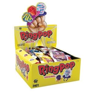 Confectionary Lollies Ring Lollypop 14g Each
