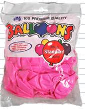 Latex Balloons 30 Cm Pink Pk/100 Budget