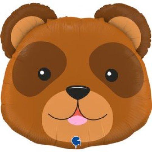 Balloon Foil Shape Bear Head 73cm
