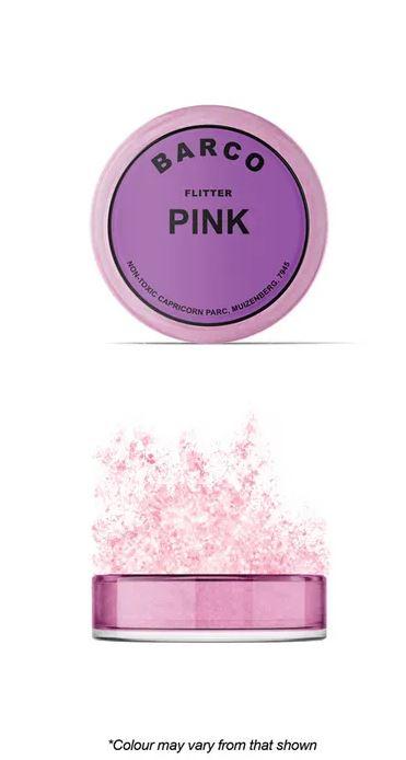 Cake Decorating Flitter Pink Dust/Paint 10ml Edible Barco