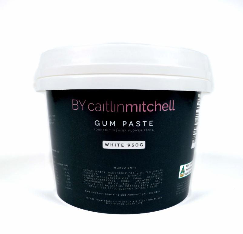 By Caitlin Mitchell Gum Paste White 950g Cake Decorating