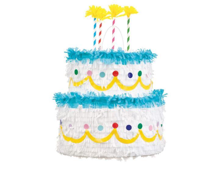 Pinata Birthday Cake 3D 36cm x 28cm Party Game