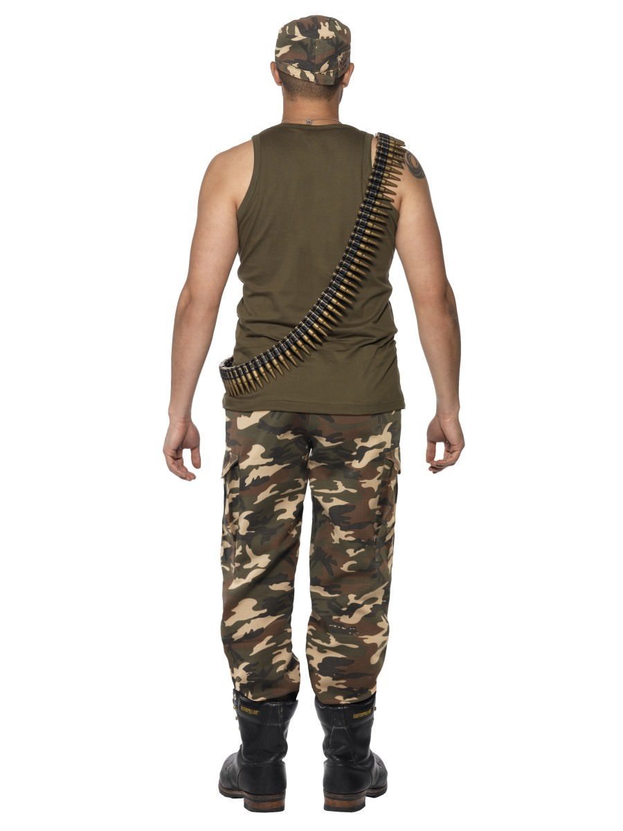 Costume Adult Male Khaki Camo Deluxe Large - Last Chance Buy