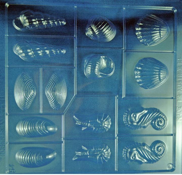 Chocolate Mould Assorted Sea Shells