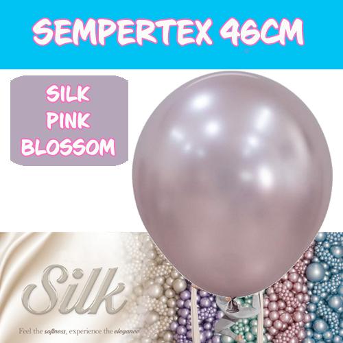 Balloons 46cm Silk Pink Blossom Pk 6