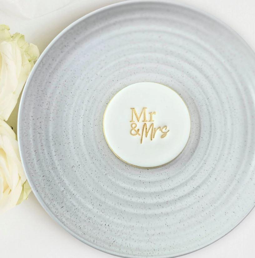 Mr and Mrs Cookie/Biscuit Embosser Cutter
