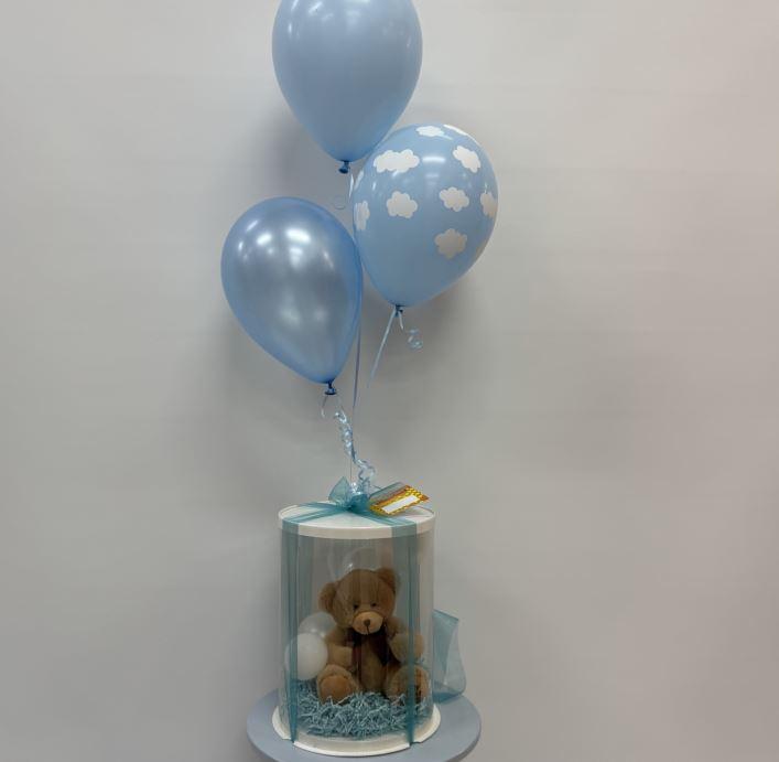 Gift Box Baby Girl/Boy With Teddy