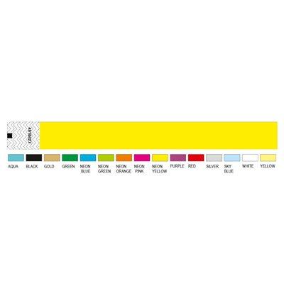 Wristband Neon Blue 25mm Pk/1000 - Order in Item Only