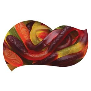 Confectionary Lollies Allens Killer Pythons 1kg