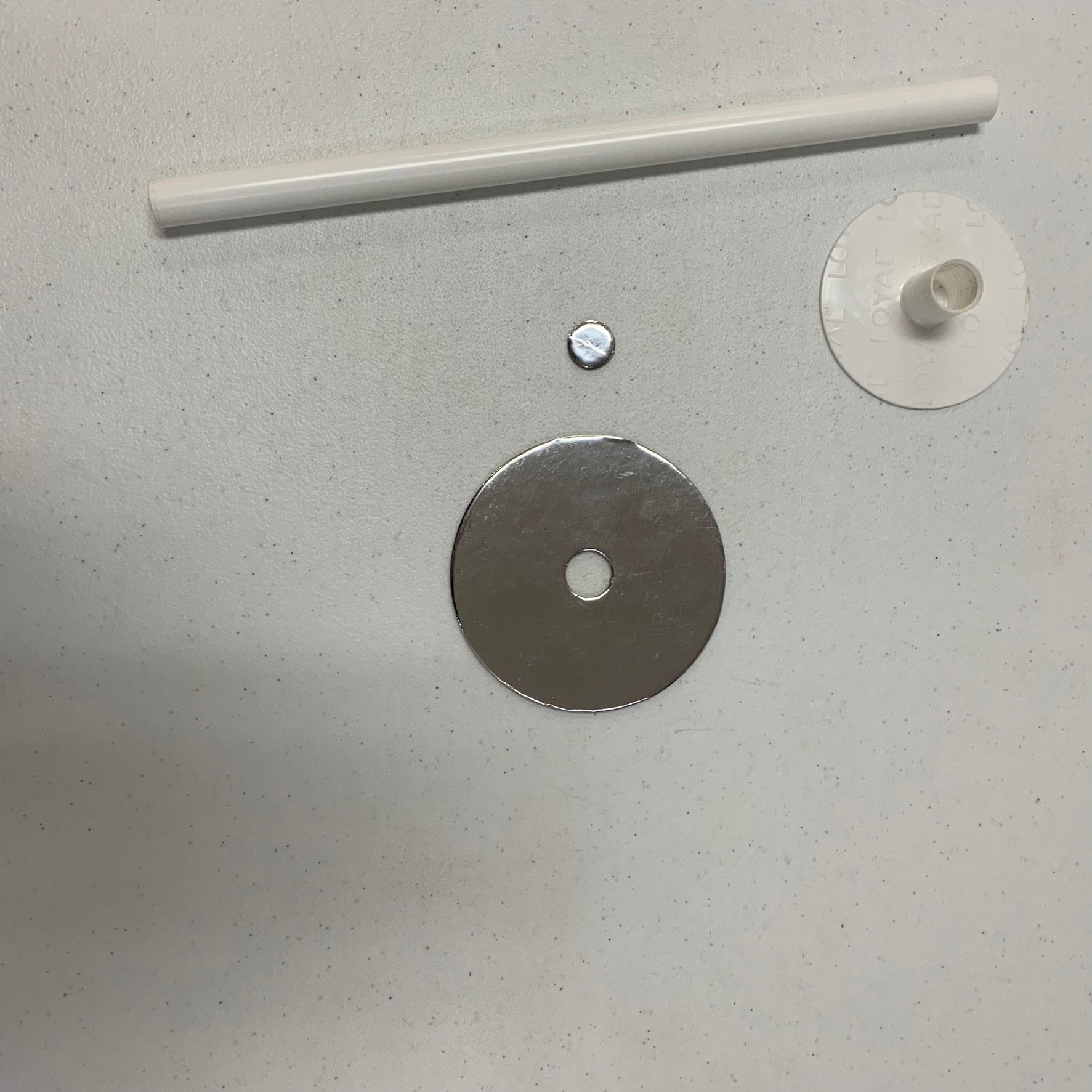 Cardboard Perforated 10cm Round Silver Cake Board (4in) Pk 10