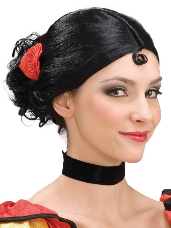 Wig Spainish Senorita Black - Discontinued Line Last Chance
