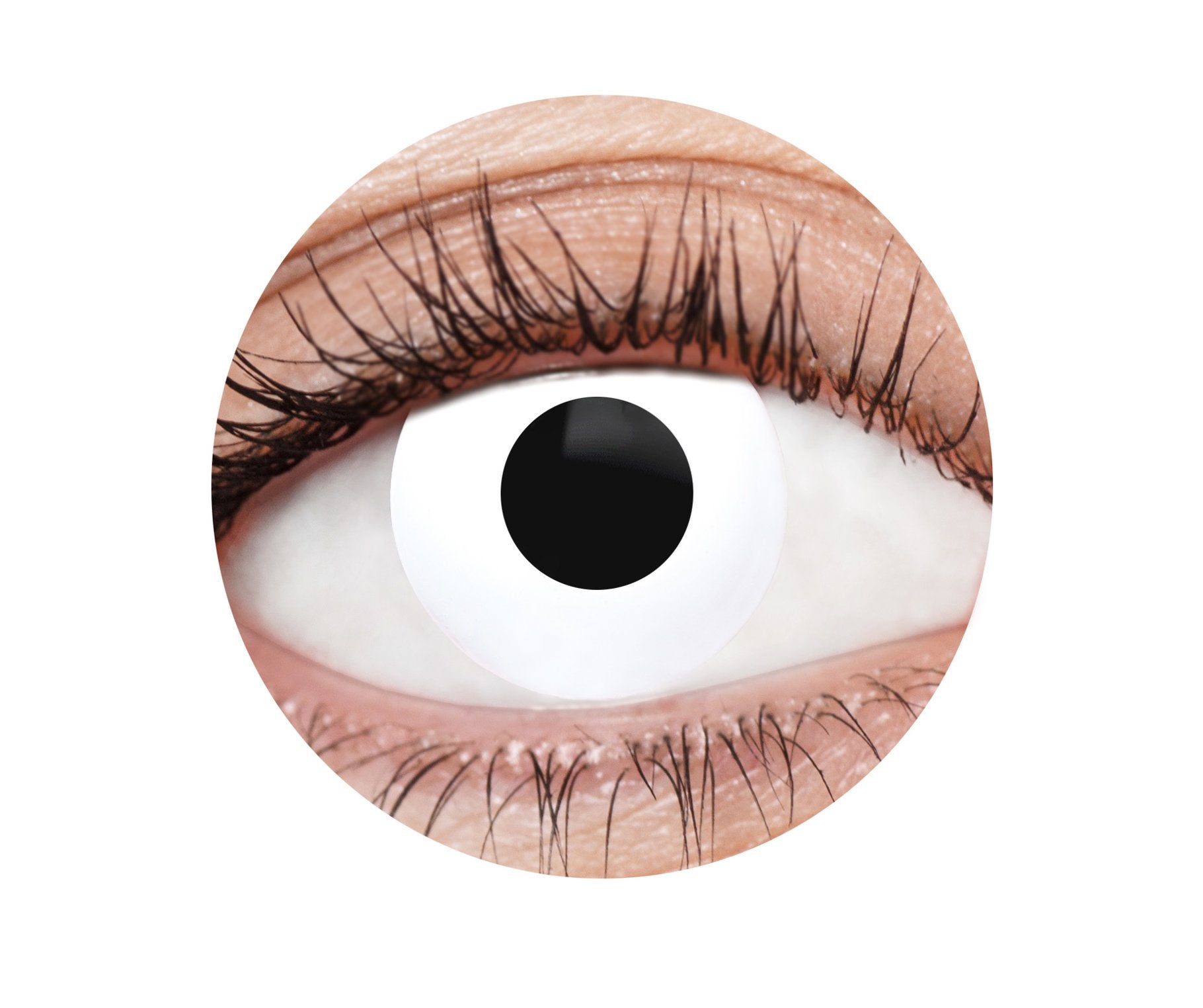 Contact Lense EyeFX White Deranged I