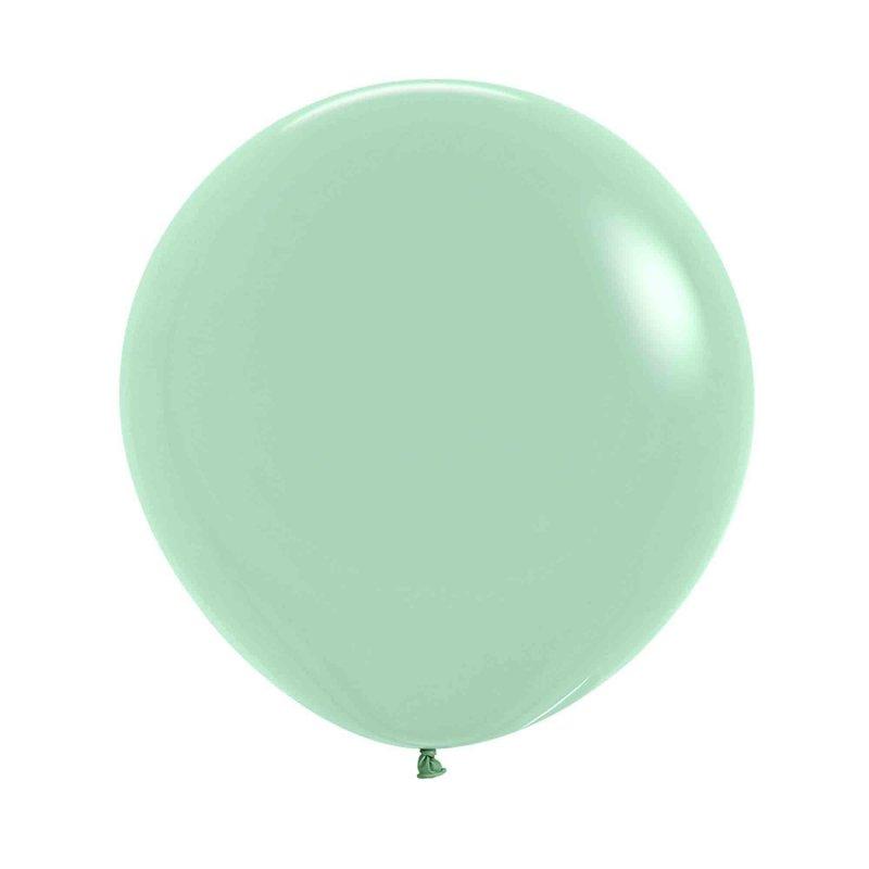 Balloons 60cm Pastel Dusk Green Tea Sempertex Pk 3