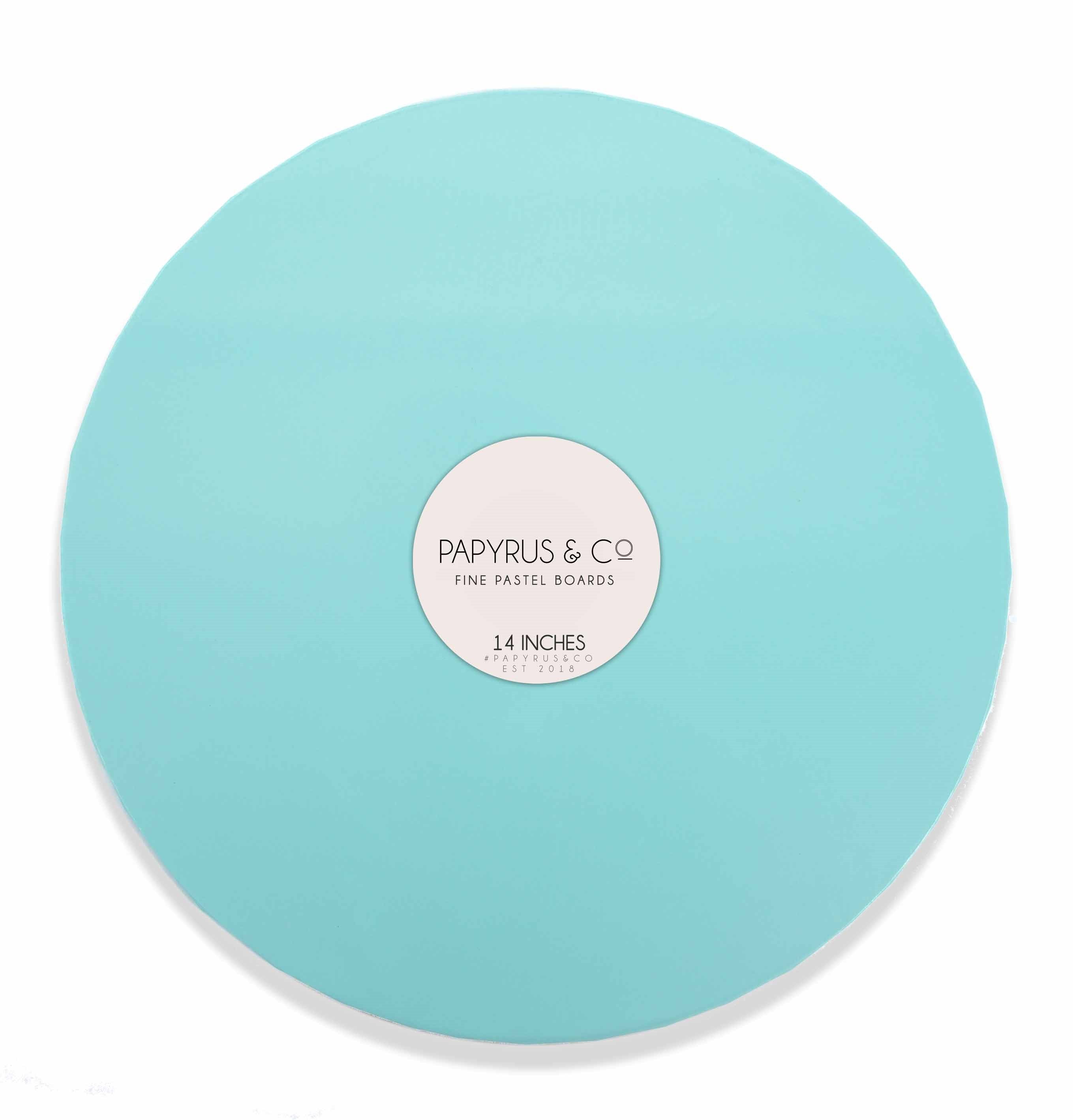 Cake Board MDF Round Pastel Blue 14 Inch