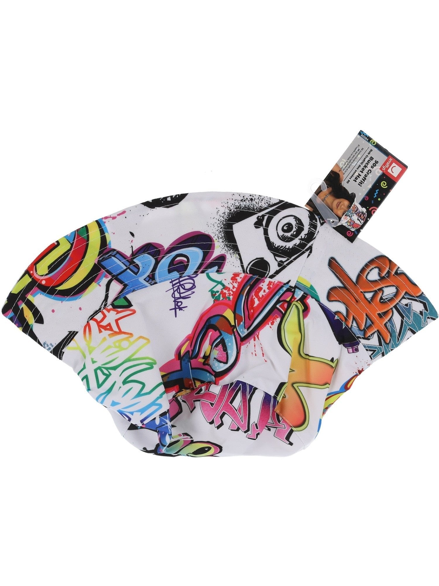 Costume Hat Bucket 1990s Hip Hop Graffiti