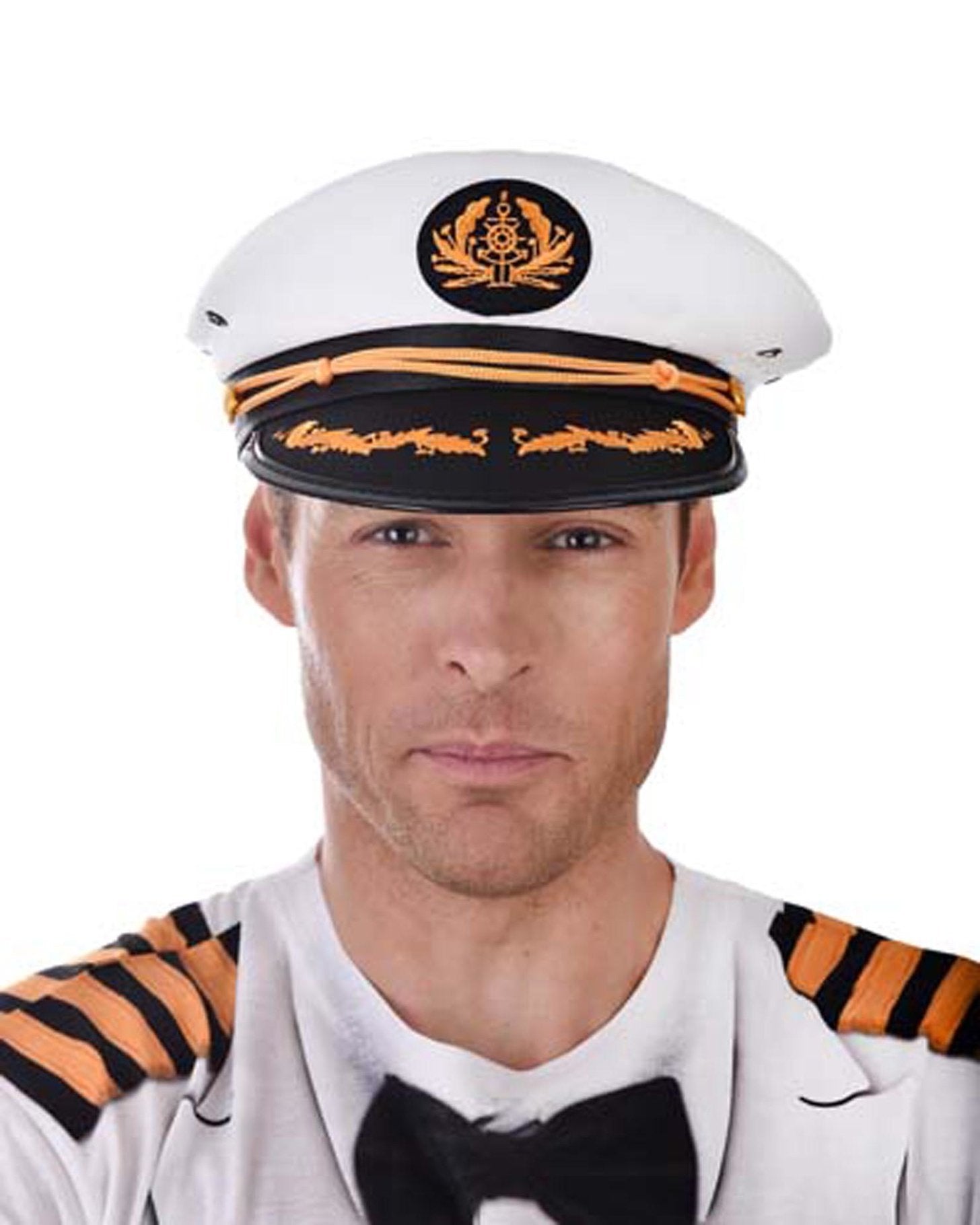 Hat Adult Yacht Ships Captain Admiral Skipper