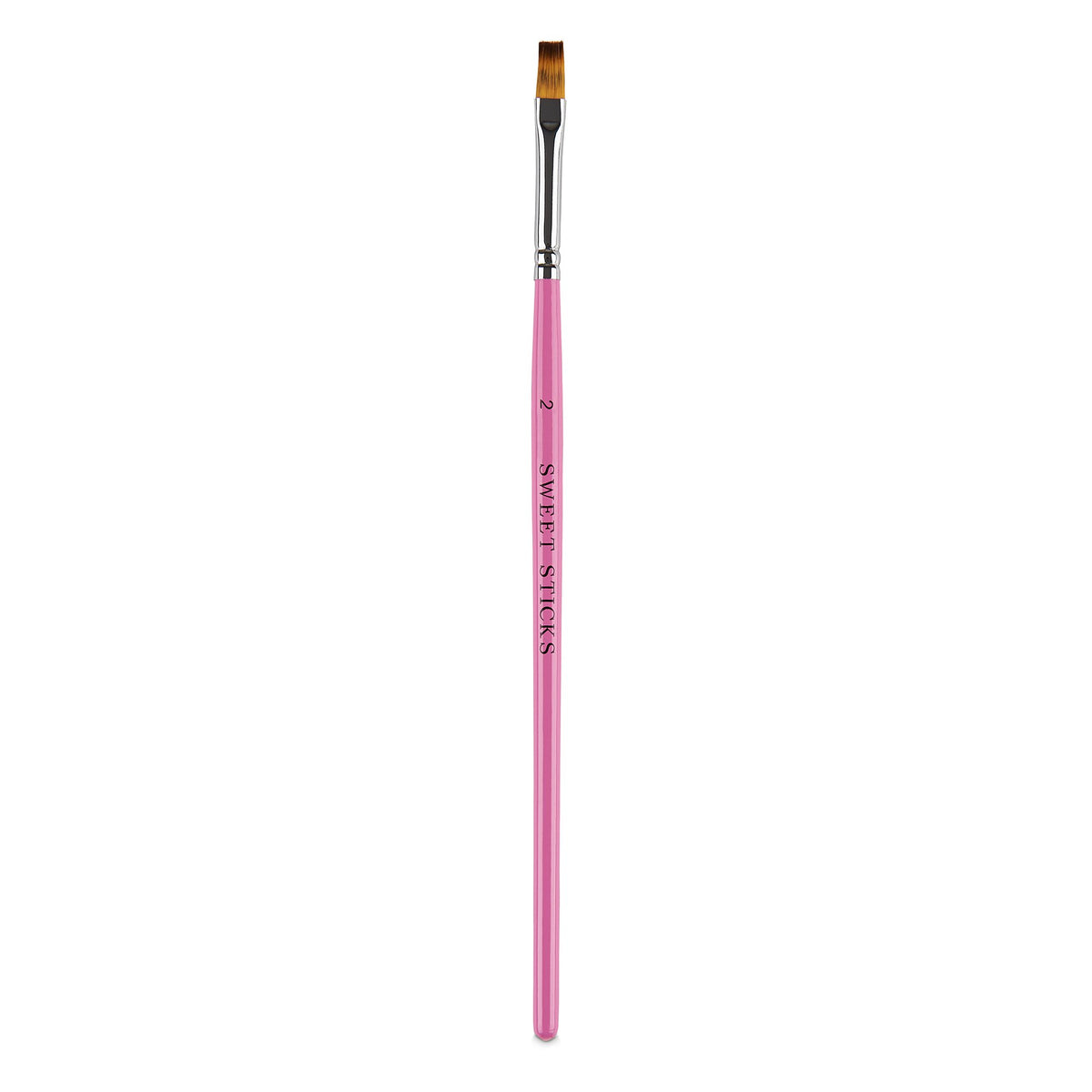Paint Brush Flat Round Sweet Sticks