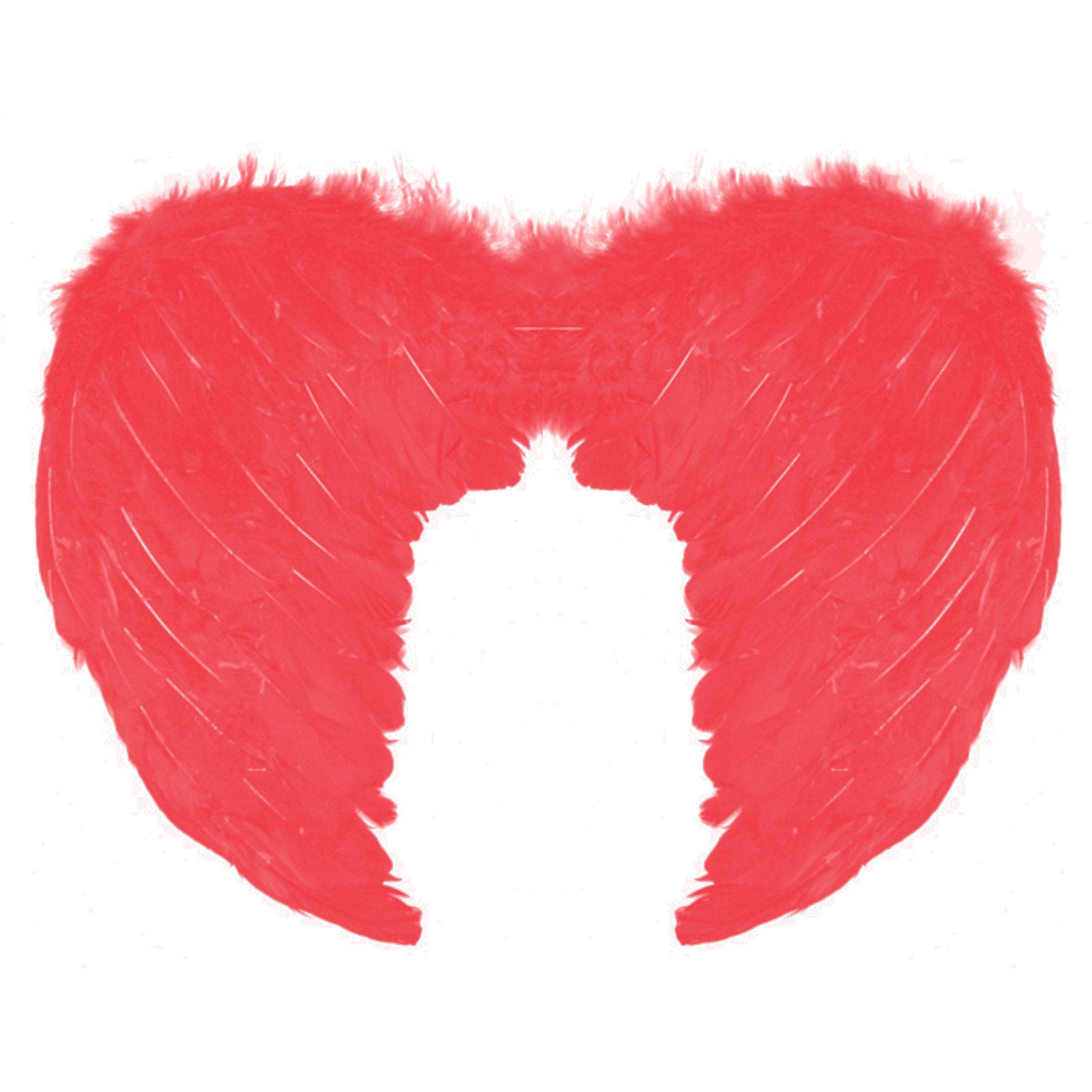 Wings Down Feather Angel Red Small 45cm x 34cm
