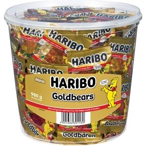 Confectionary Lollies Haribo Goldbear Bulk Wrapped 980g