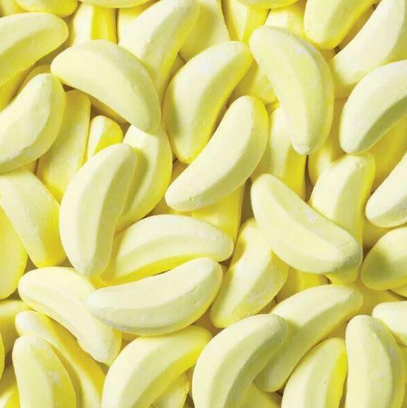 Confectionary Bananas Yellow Lolliland 1kg Bulk Party Pack
