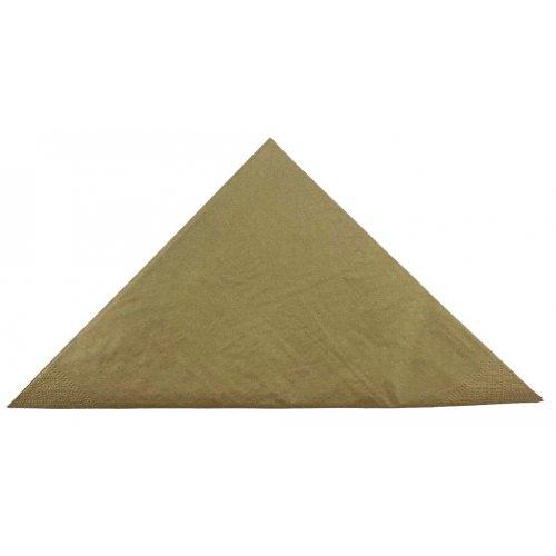 Napkins Dinner 2ply Metallic Gold Deluxe Pk/50