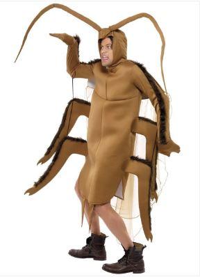 Costume Adult Cockroach Brown Large