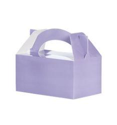 Loot/Favour/Gift Lunch Box Pastel Lilac Purple Pk 5