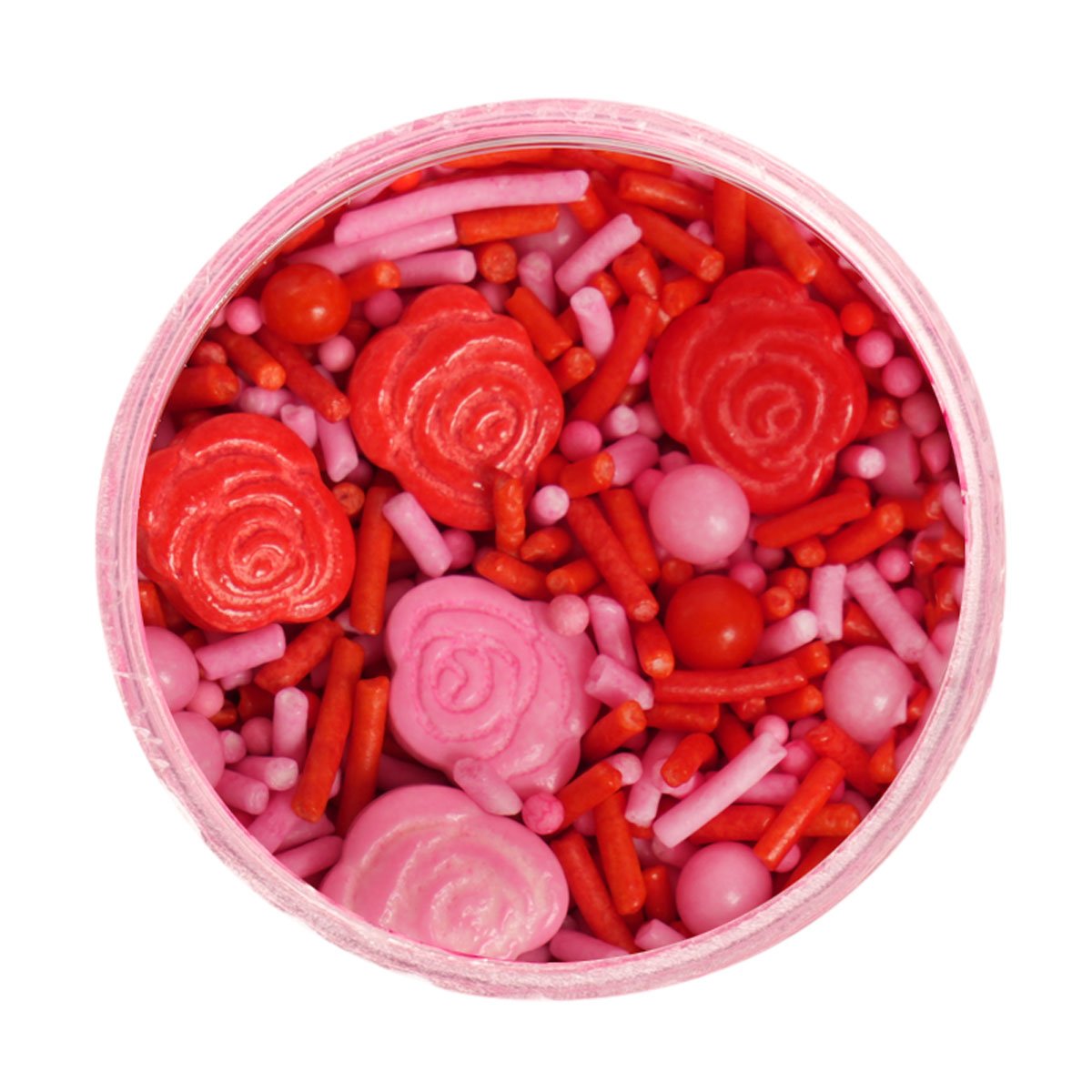 Edible Decorations Sprinkles Love Valentine Flower/Floral Rose 70g