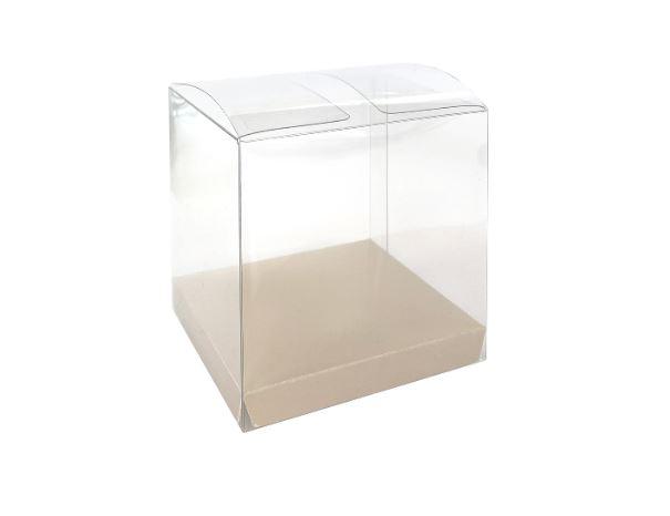 Favour Loot Gift Box Clear - White Sand Pk 10