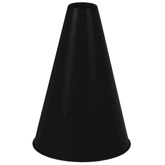 Megaphone Black Shout 20cm x 15cm