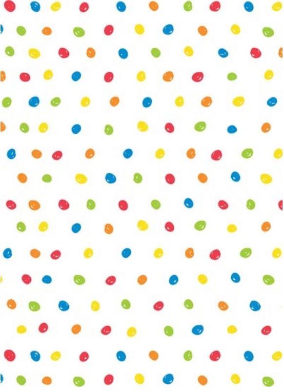 Gift Wrapping Paper Little Dots Colourful- Discontinued Last Chance