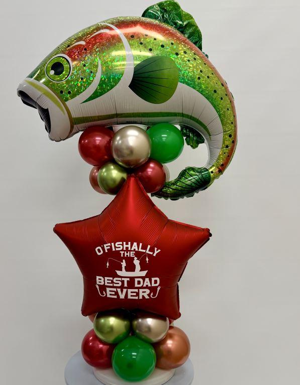 Fathers Day O-Fishally The Best Dad Telescopic Pole