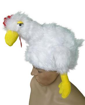 Hat Animal Chicken/Hen/Rooster Free Range Funny Novelty