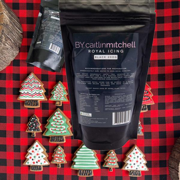 Royal Icing Black By Caitlin Mitchell 200g