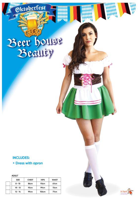 Costume Adult Beer House Beauty